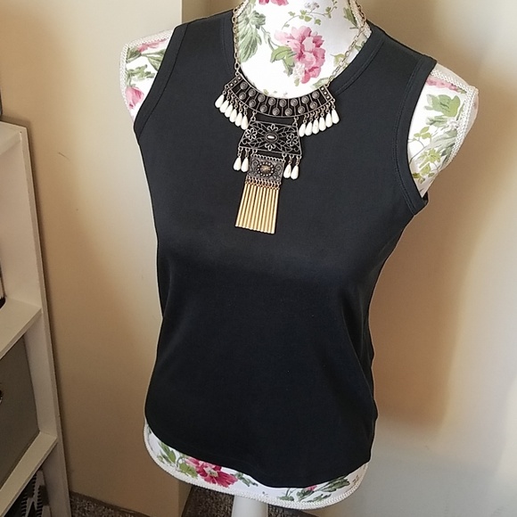 Lynn Ritchie Tops - NWT Lynn Ritchie black tank